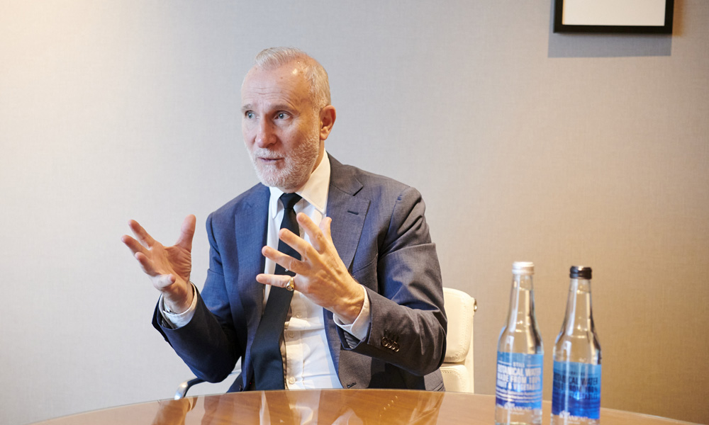 Terry Paule, Botanical Water Technologies Founder and CEO, explains his new project in India amid the water crisis (Tokyo, July 2024)