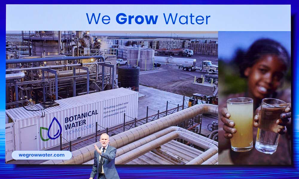 Terry Paule speaks about his water project in India